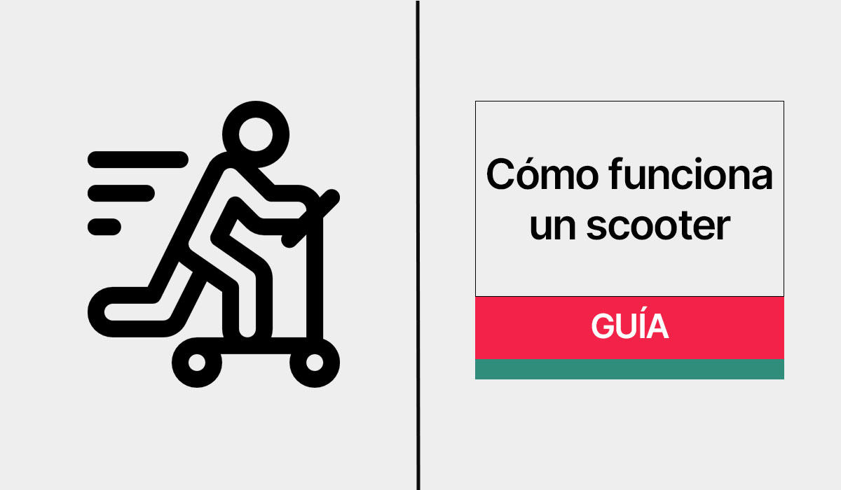 Cómo funciona scooter eléctrico